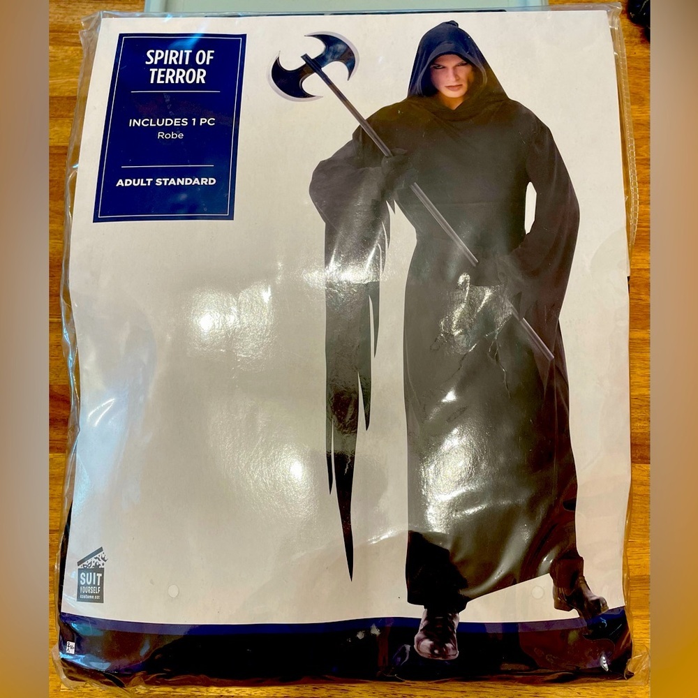 Adult Scream Robe for grim reaper costume